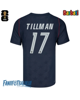 Statele Unite Malik Tillman #17 Tricou Fotbal Replică Mondial 2026 Barbati Deplasare Statele Unite Malik Tillman #17 Tricou Fotbal Replică Mondial 2026 Barbati Deplasare